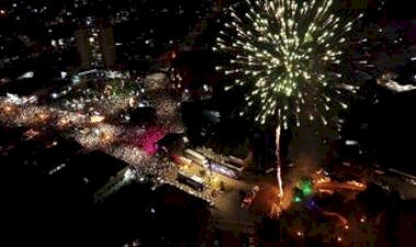 Réveillon 2025 em Machadinho foi grandioso e com recorde de público