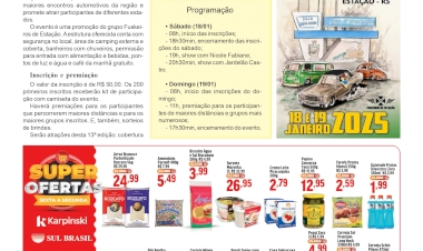 Estação - 13º Encontro de Fuscas e carros antigos será nos dias 18 e 19