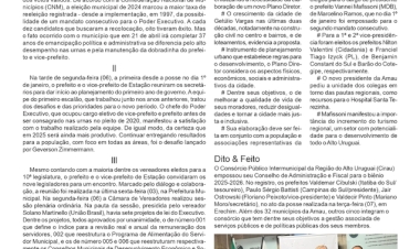 Trabalho e conquistas – Coluna Contexto / por Neivo A T Fabris.