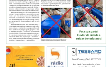 Sindicato Rural de Getúlio Vargas e Senar-RS promovem cursoss / Descarte irregular gera problemas e prejudica limpeza urgana.