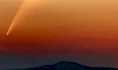 Cometa é visto no céu do Rio Grande do Sul após sobreviver ao Sol