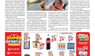 Esporte Náutico - Remada entre Parques mostra potencial turístico do Alto Uruguai