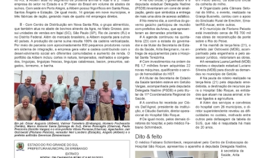 Prefeitos visitam a Alibem – Contexto, por Neivo A T Fabris / Coluna da edição de 24 de janeiro de 2025.