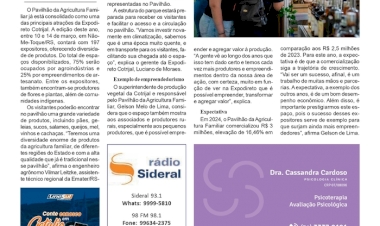 Expodireto 2025 - Pavilhão da Agricultura Familiar terá 197 expositores