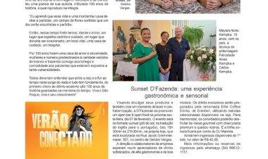 Página Social – por Anissara Zir, edição de 31 de janeiro de 2025.