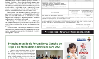 Fórum Norte Gaúcho - Reunião da edição do trigo e do milho define diretrizes para 2025