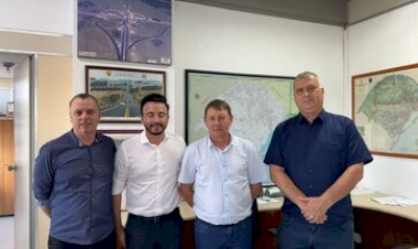Gestão de Entre Rios do Sul busca avanços no projeto de ligação asfáltica