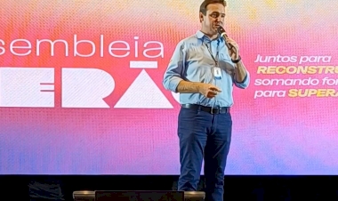 Presidente da Emater/RS destaca irrigação e agroindústria na Assembleia de Verão da Famurs 