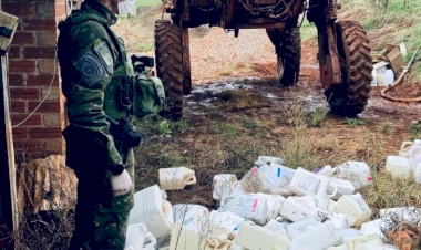 Brigada Militar identifica crimes ambientais em propriedade de Sertão