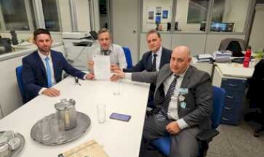 Em Brasília prefeito Sana visita senadores e trata de investimentos para Ipiranga do S