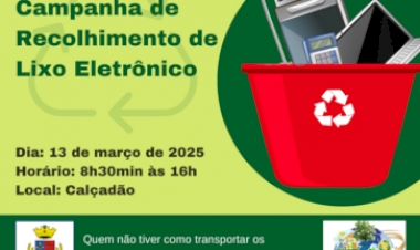 Getúlio Vargas realiza campanha de  recolhimento de lixo eletrônico