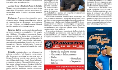 Especial Dia da Mulher - Eventos marcam a data / Planos de gestão da Secretaria de Administração de Ipiranga do Sul