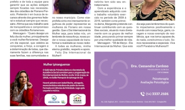 Social Especial Dia da Mulher – FLORIANO PEIXOTO E GETÚLIO VARGAS