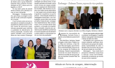 Social, por Anissara Zir. Especial Dia da Mulher, edição de 07/03/2025.