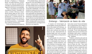 DIA INTERNACIONAL DA MULHER EM SERTÃO E EREBANGO