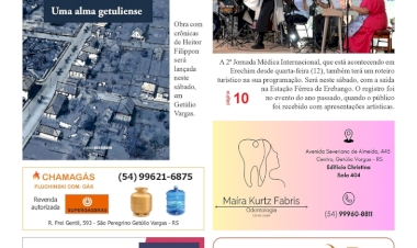 A FOLHA REGIONAL. Ano 25, nº 1.318,. Getúlio Vargas RS, 14/03/2025.