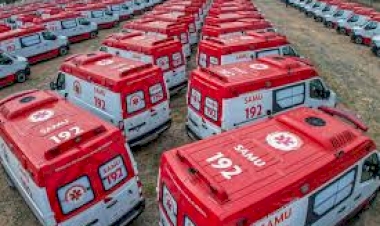 Frota do Samu é ampliada no RS com mais de 100 novas ambulâncias