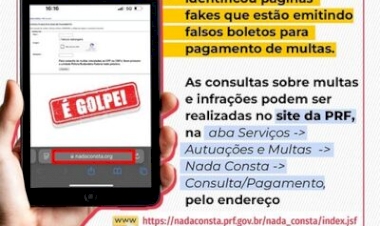 Criminosos usam nome da PRF para aplicar golpes