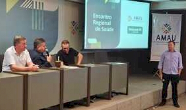 Amau promove ato em favor da agricultura em Jacutinga