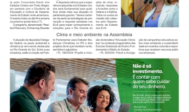 Delegada Nadine participa de intercâmbio nos Estados Unidos