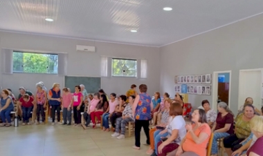 Semana de integração, atendimento e atividades com foco na páscoa no CRAS em Entre Rios do Sul