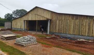 Obra em CTG de Entre Rios do Sul segue em ritmo acelerado e está preste a ser inaugurada