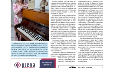 COLUNA SOCIAL, por Anissara Zir. Edição de 25/4/2025.