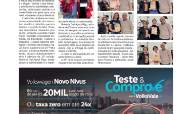 Com livros, arte e emoção, Feira do Livro de Getúlio Vargas celebra 25 anos de incentivo à leitura