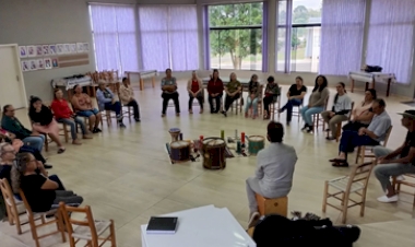 Nova oficina de Musicoterapia leva bem-estar à Terceira Idade de Entre Rios do Sul