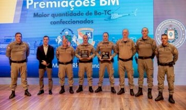 3°RPMon é reconhecido como destaque em prisões durante o 3° Congresso da Brigada Militar