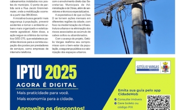 Projeto Poste Limpo - Município se prepara para o Dia D