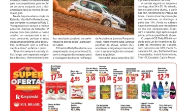 Dupla de Estação parte para desafio extra No Rally de Erechim