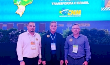 Prefeito Sana e Secretário de Finanças destacam  conquistas durante a 26 Marcha dos Prefeitos a Brasília