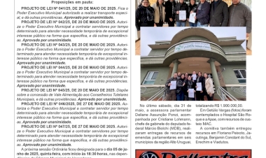 Emendas parlamentares para entidades e municípios