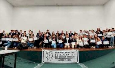 Estudantes da 15ª CRE conquistam medalhas na OBMEP e evidenciam a qualidade do ensino público