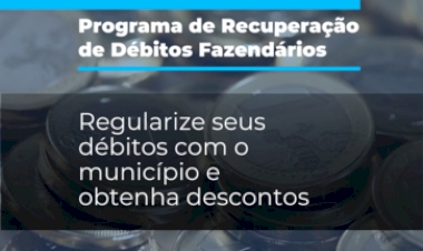 REFAZ 2025 oferece condições especiais  para quitação de débitos municipais