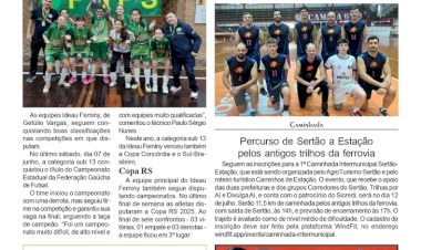 Kalistrey /  Ideau Feminy / caminhada - Percurso de Sertão a Estação pela ferrovia