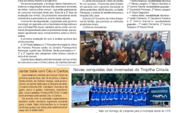 Página Social, por Anissara Zir. Edição de 13/6/2025.