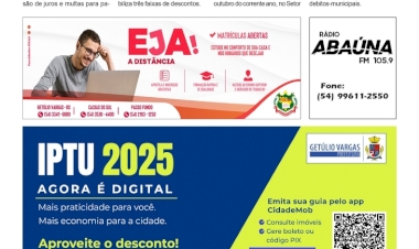 Executivo de Getúlio Vargas oferece condições especiais para quitação de débitos municipais