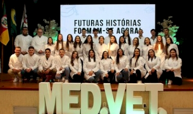 Medicina Veterinária da URI promove cerimônia de entrega de jalecos