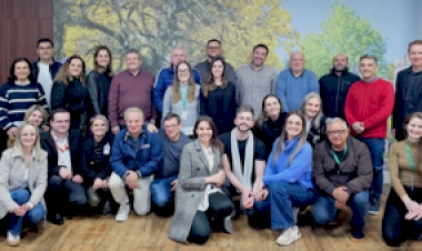 Lideranças da Unimed Erechim, Radisom e Kozma se reúnem para estruturar planejamento estratégico 2025-2027