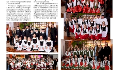 16ª Festa Italiana de Floriano Peixoto - Tradicional evento celebra os 150 anos da imigração italiana