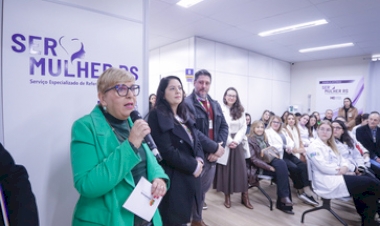 Secretaria da Saúde do RS e Hospital de Clínicas inauguram Serviço Especializado de Referência à Saúde da Mulher  