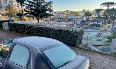 Getúlio Vargas registrou -4,7° na madrugada de hoje