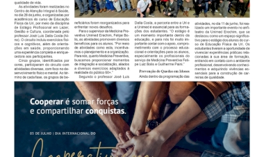 Especial - Unimed Erechim e Uri são parceiros em práticas relacionadas a saúde e bem-estar