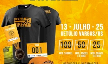 Ciclistas vão encarar o desafio On the Bike  em Getúlio Vargas dia 13 de julho