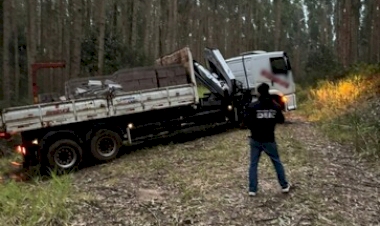 Operação Braço de Ferro investiga furto qualificado de caminhões-guindaste e extorsão