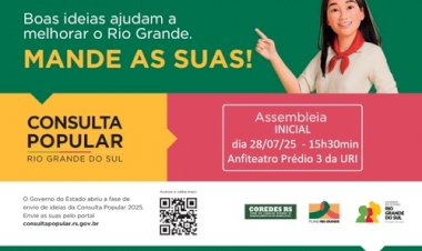 Corede Norte realiza assembleia inicial da Consulta Popular