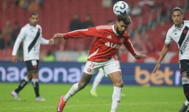 Em casa, Inter empata em 1 a 1 com o Vasco pelo Campeonato Brasileiro