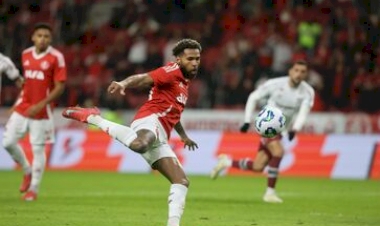 Em casa, Inter perde para o Fluminense por 2 a 1 no jogo de ida das oitavas da Copa do Brasil